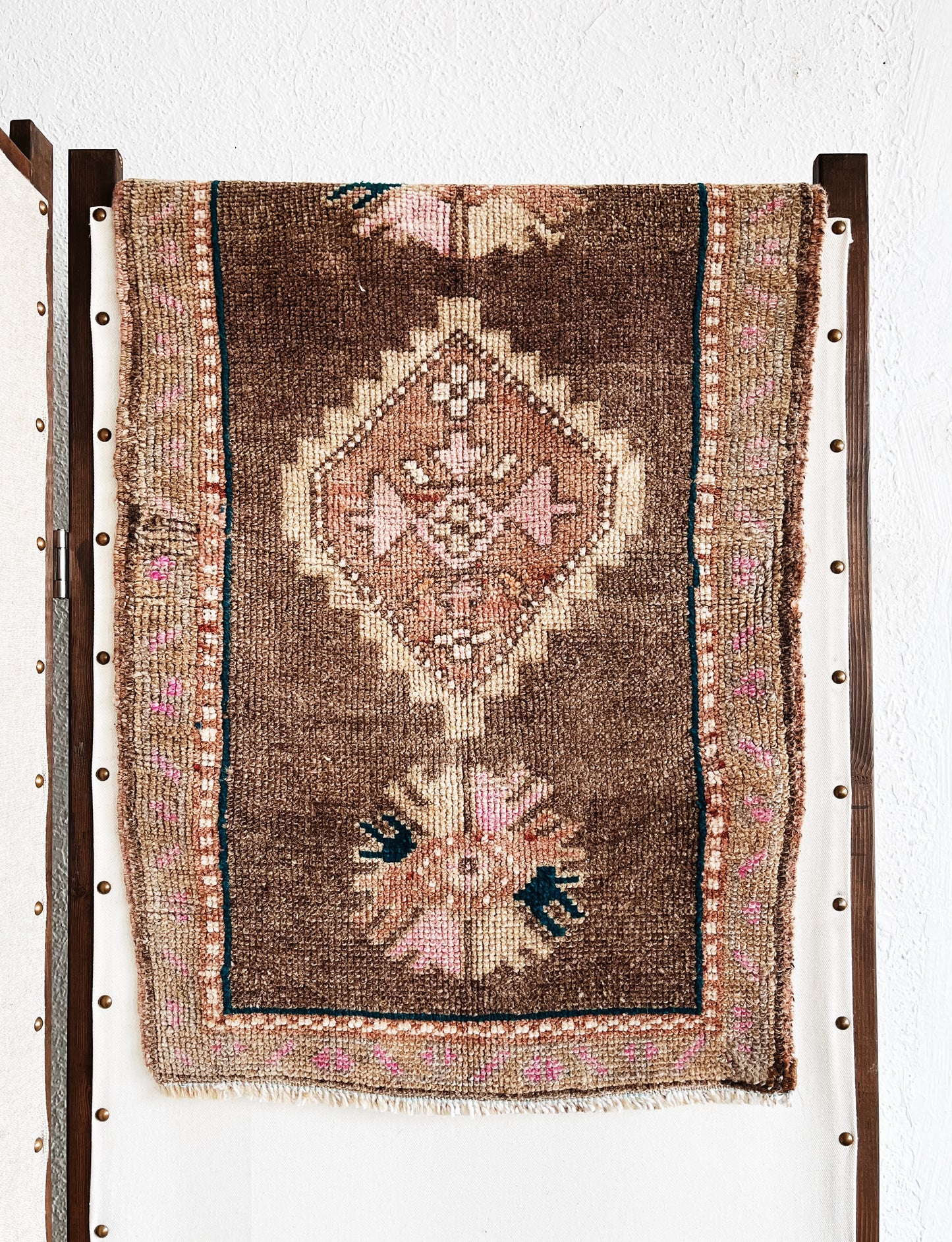 Vintage Turkish Mini Rug