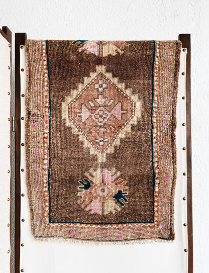Vintage Turkish Mini Rug