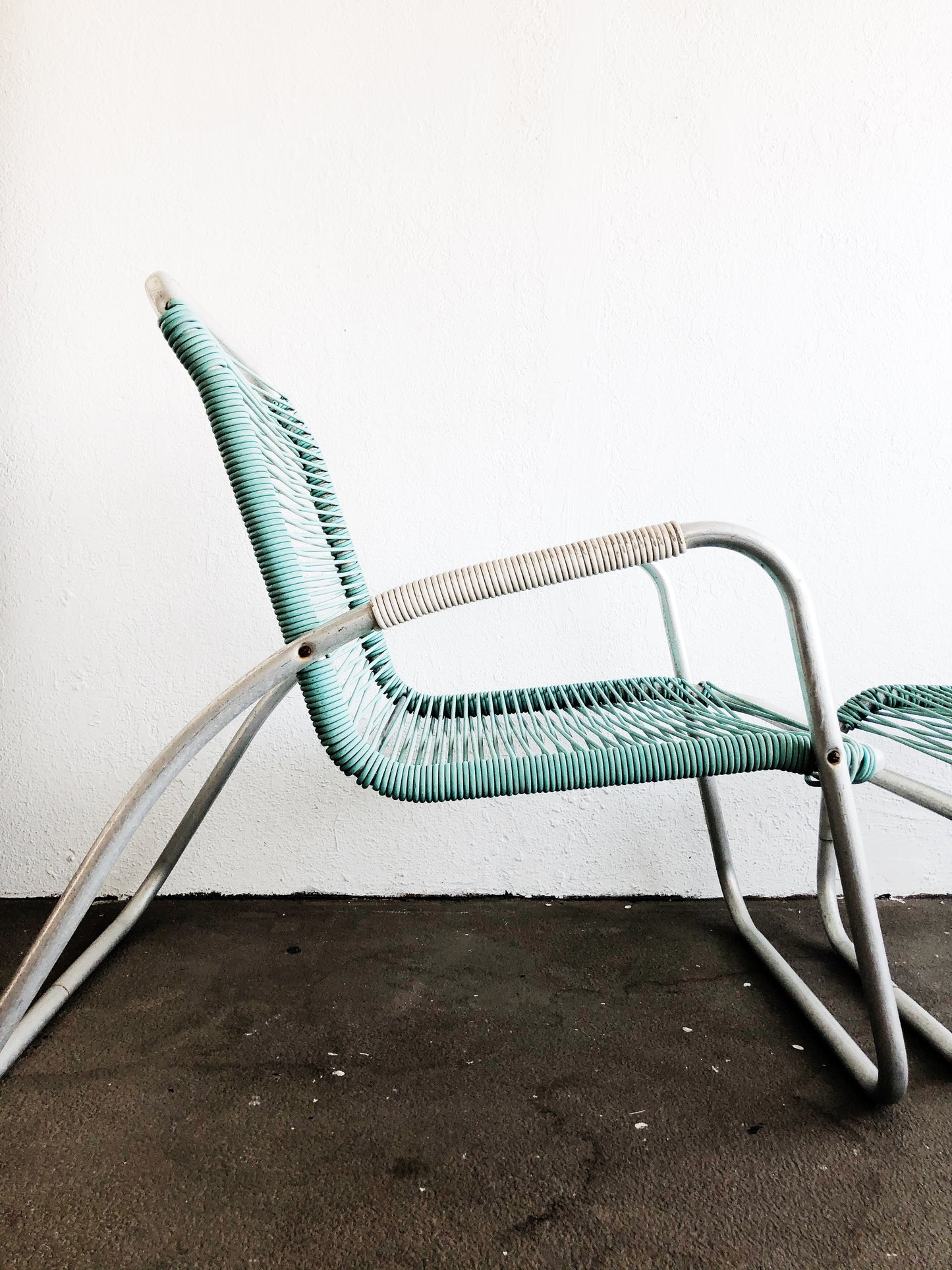 MCM Aames Aire Lounge Chair and Ottoman