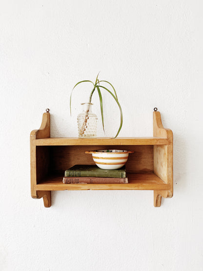 Vintage Handmade Wall Shelf