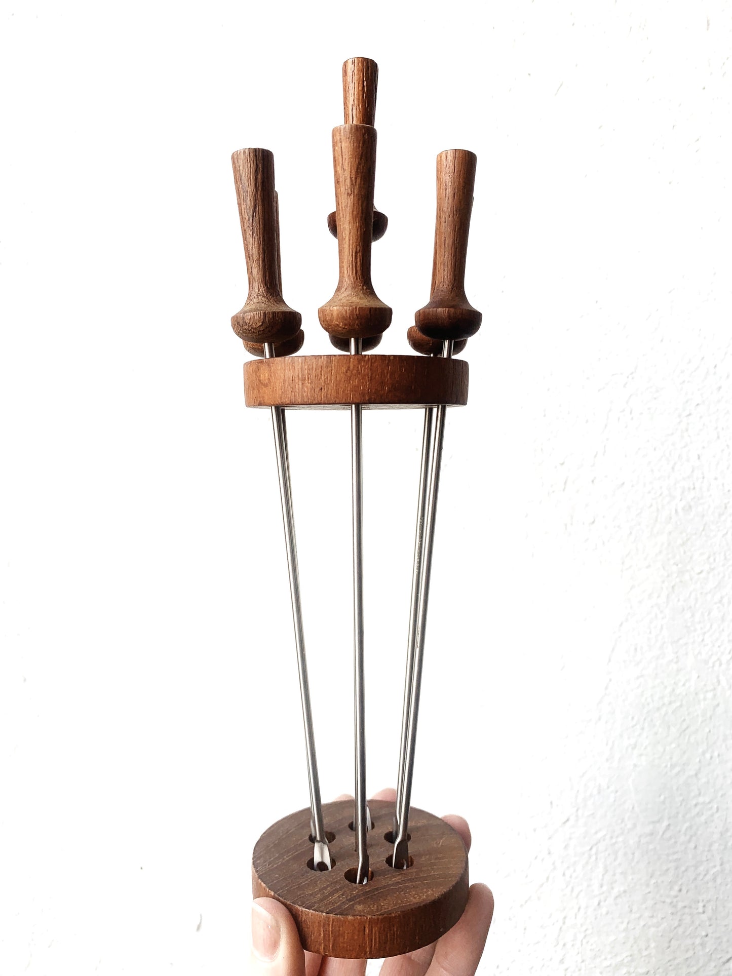 Mid Century Fondue Fork Set