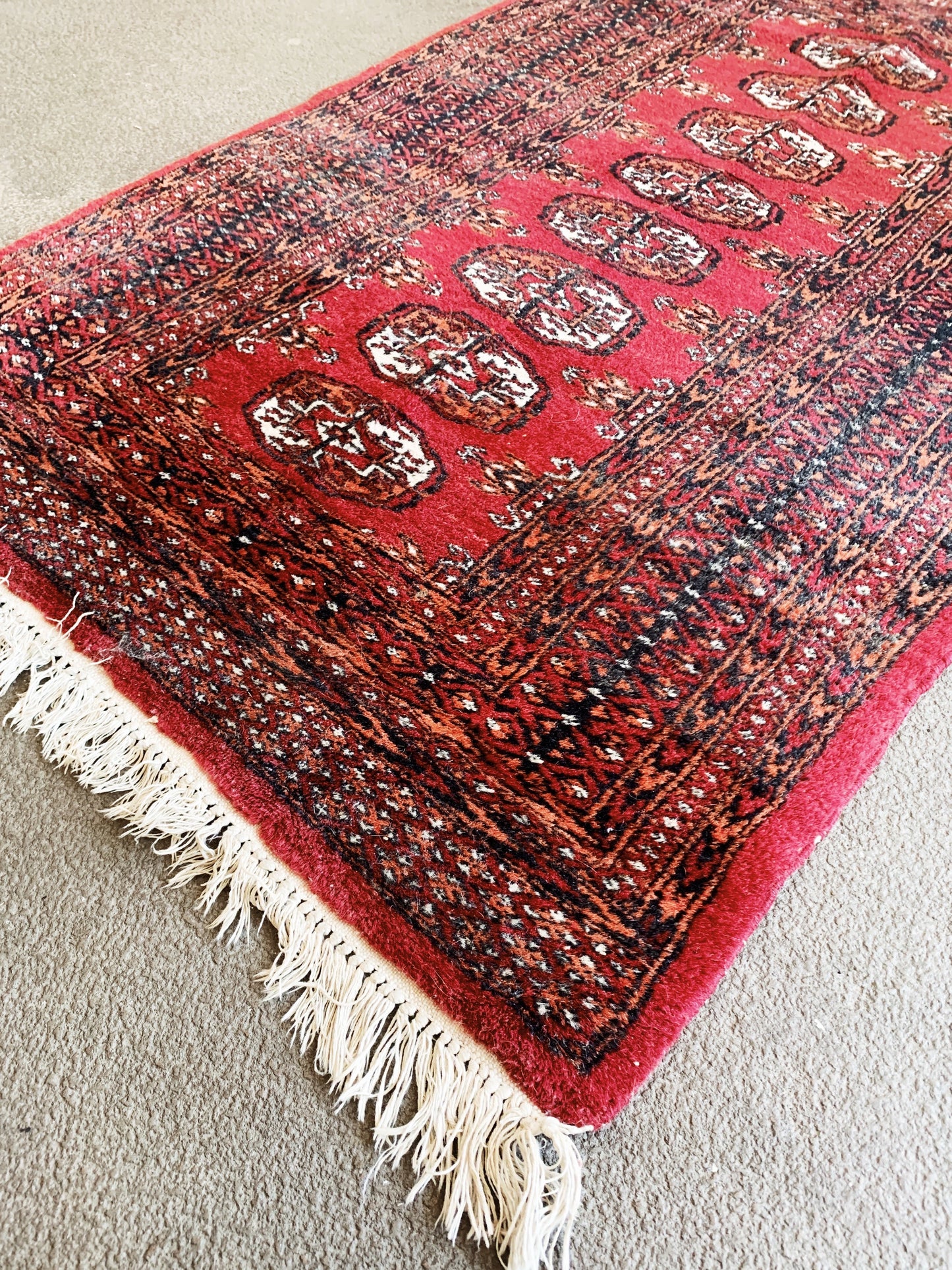 Vintage Plush Wool Rug