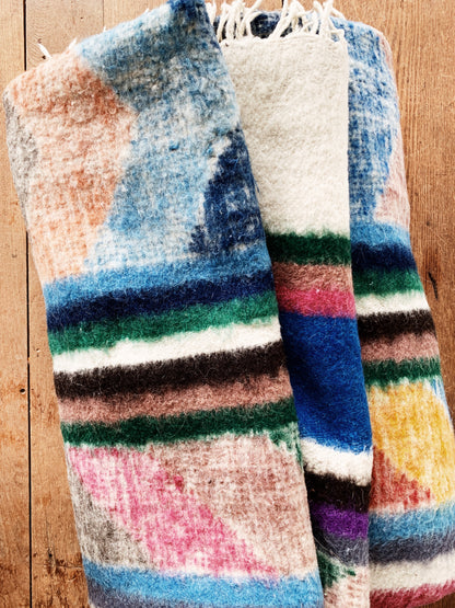 Vintage Wool Rug / Blanket