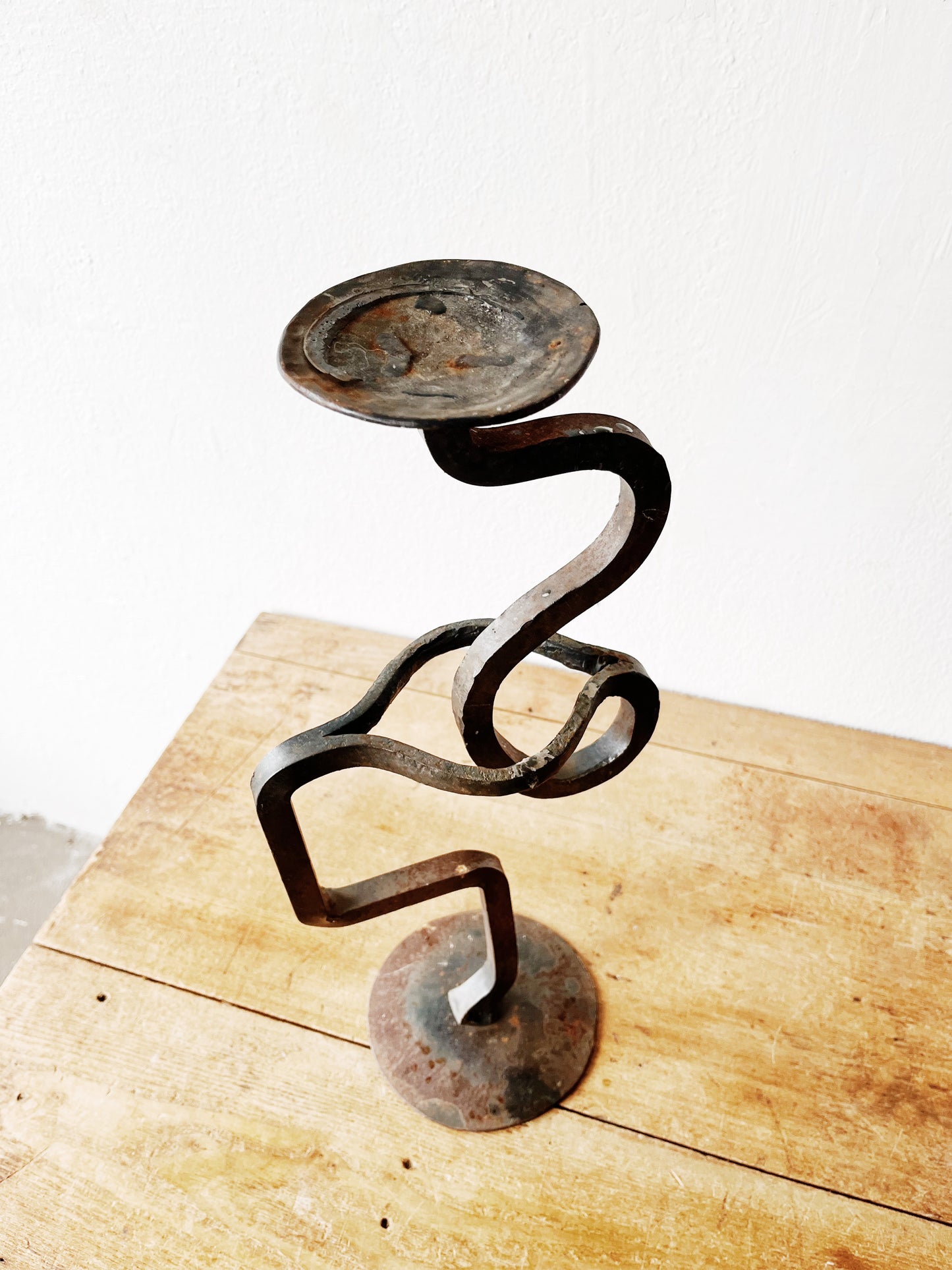 Hand Forged Candle Stick