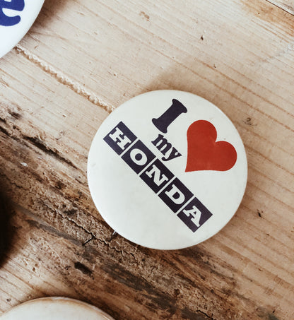 Vintage Novelty Pin Back