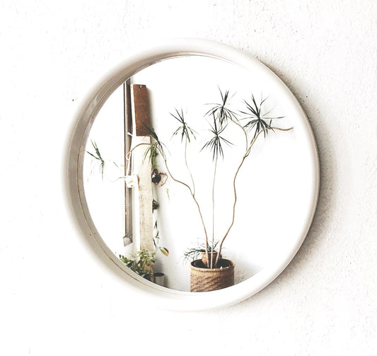 Vintage Round Pop Art Mirror