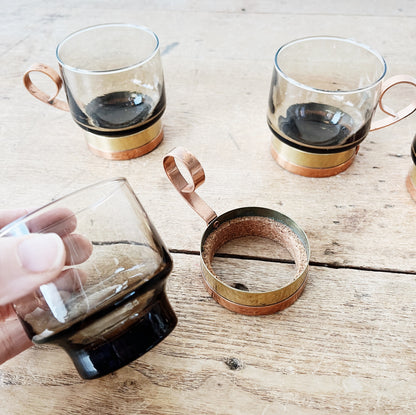 Vintage Turkish Cups and Holders