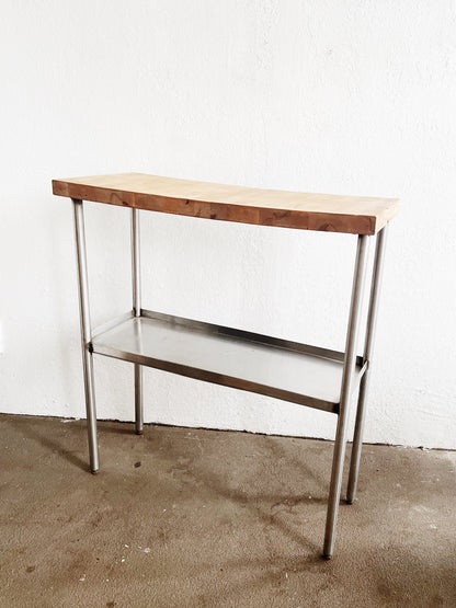 Skinny Butcher Block Work Table