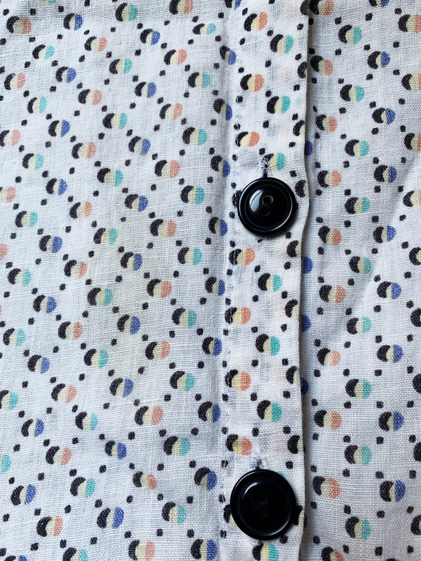 FLAX Long Linen Button Up