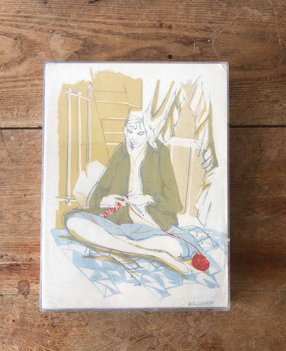 Vintage Original Screenprint
