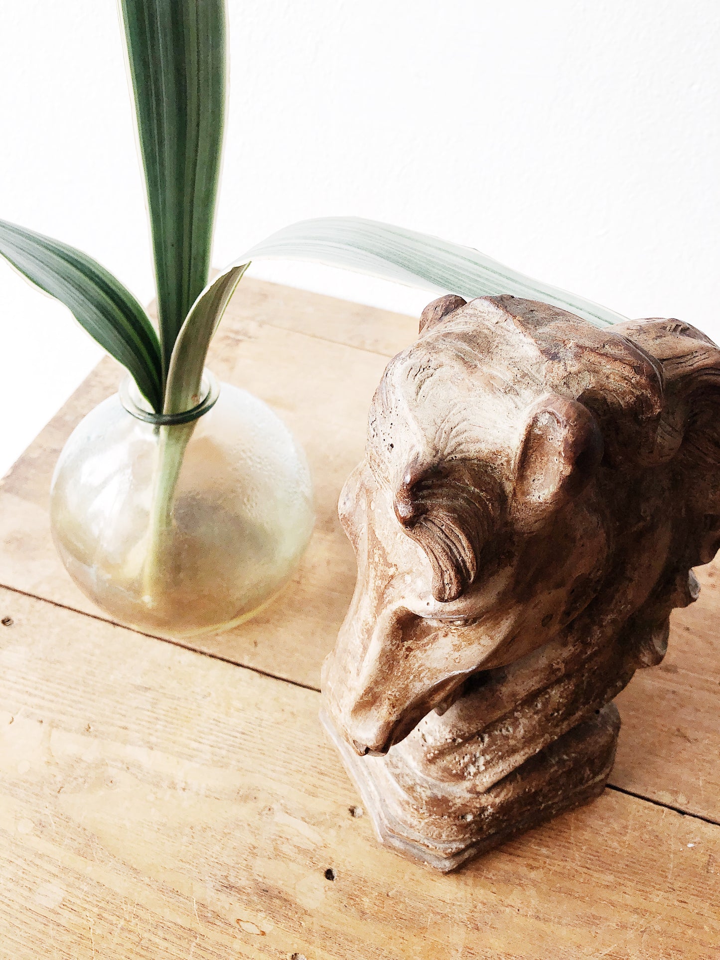 Vintage Ceramic Horse Bust