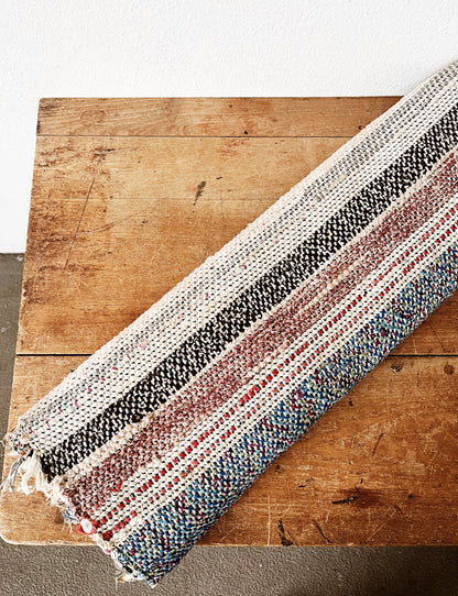 Vintage Rag Rug Runner