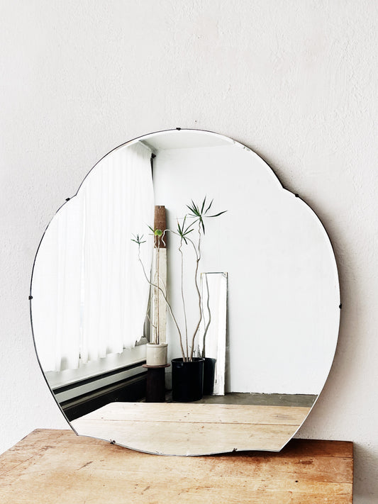 Large Art Deco Wall Mirror
