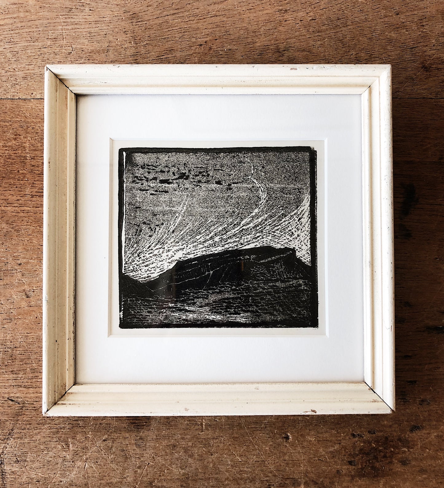 Vintage Woodcut Print