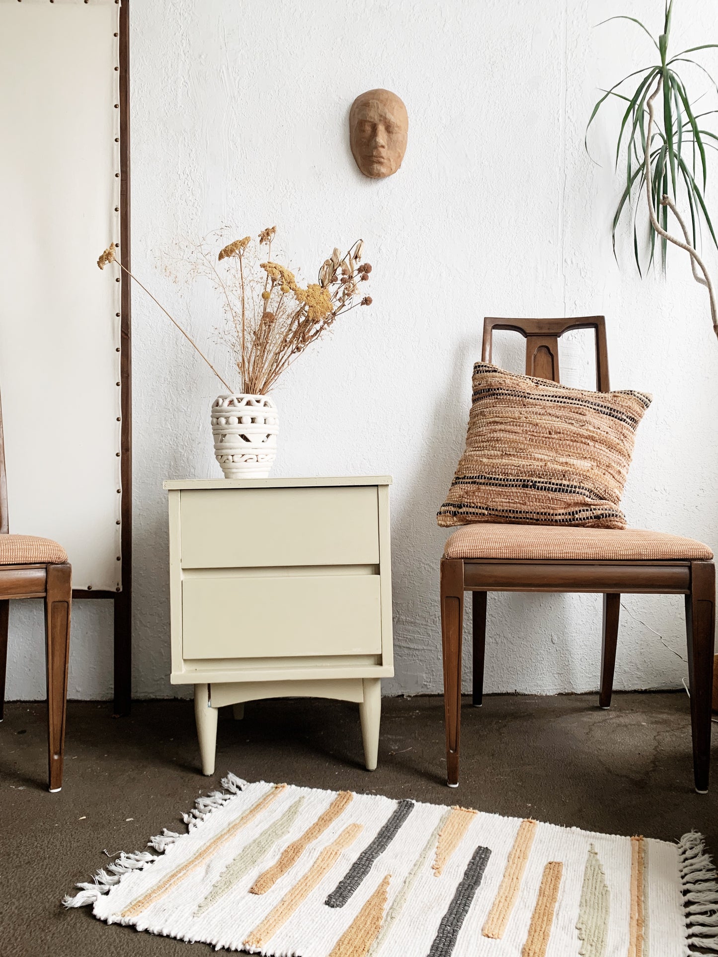 Vintage Cotton Throw Rug