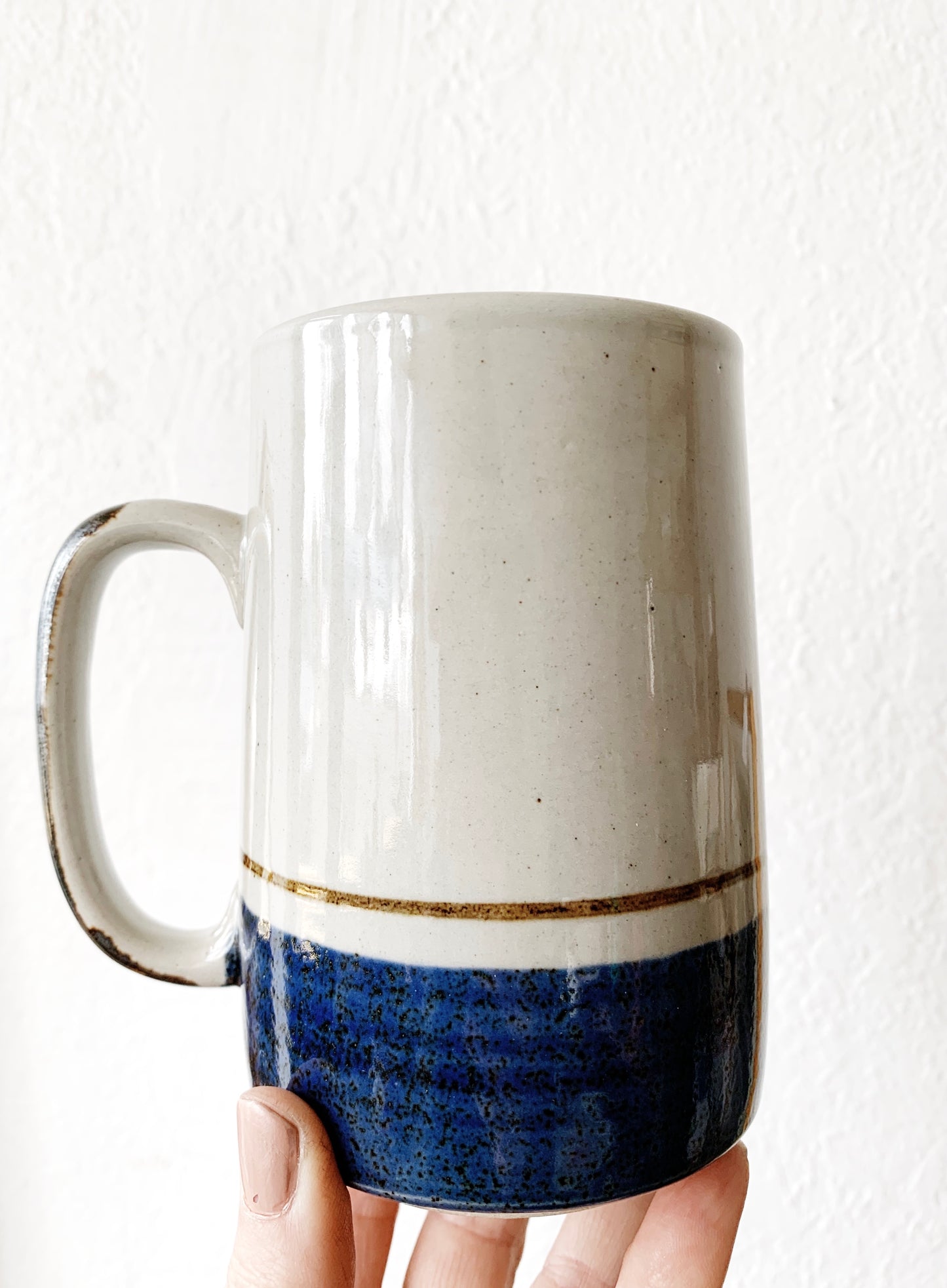 Vintage Ceramic Mug Pair Japan