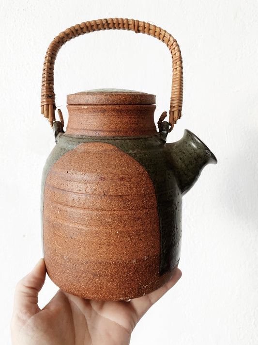 Vintage Stoneware Teapot