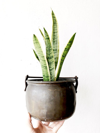 Vintage Aged Copper Pail