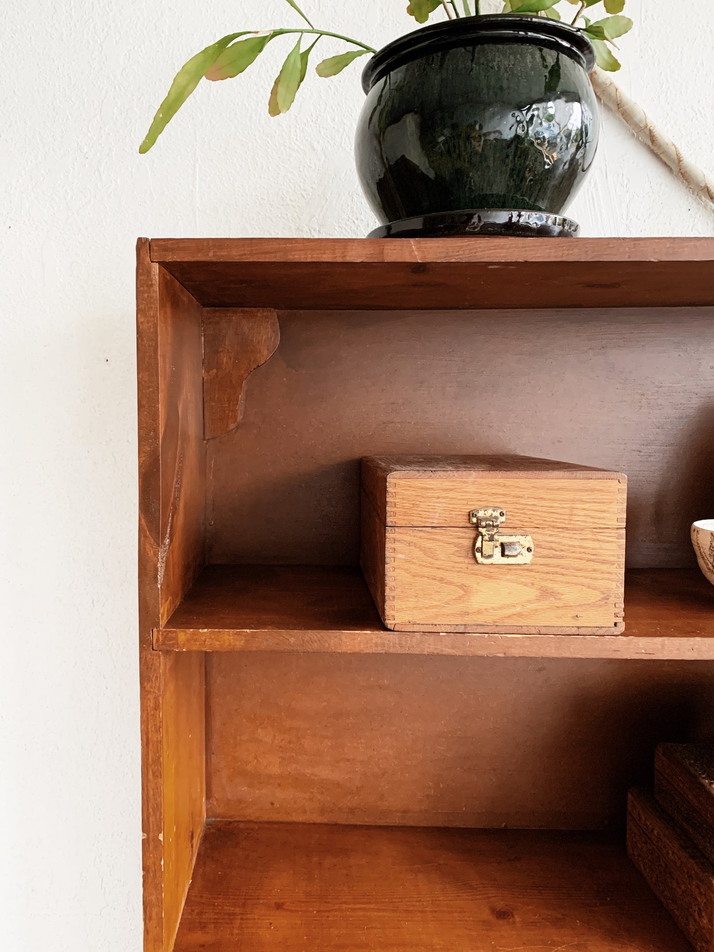 Large Handmade Solid Wood Shelf