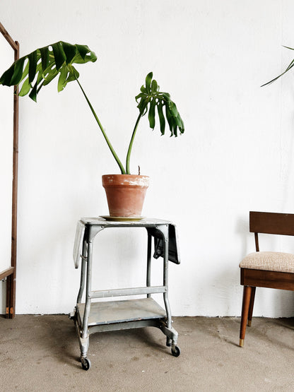 Mid Century Industrial Typewriter Table