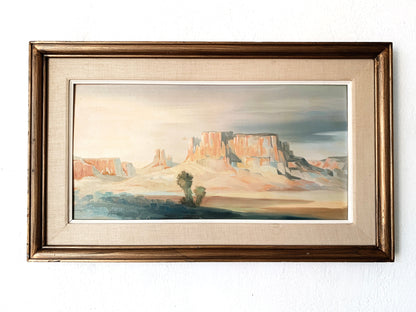 Vintage Original Landscape Painting