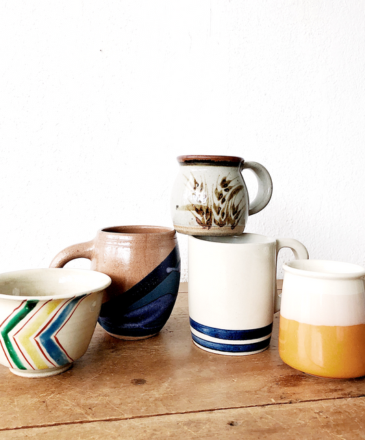 Vintage Stoneware Mug