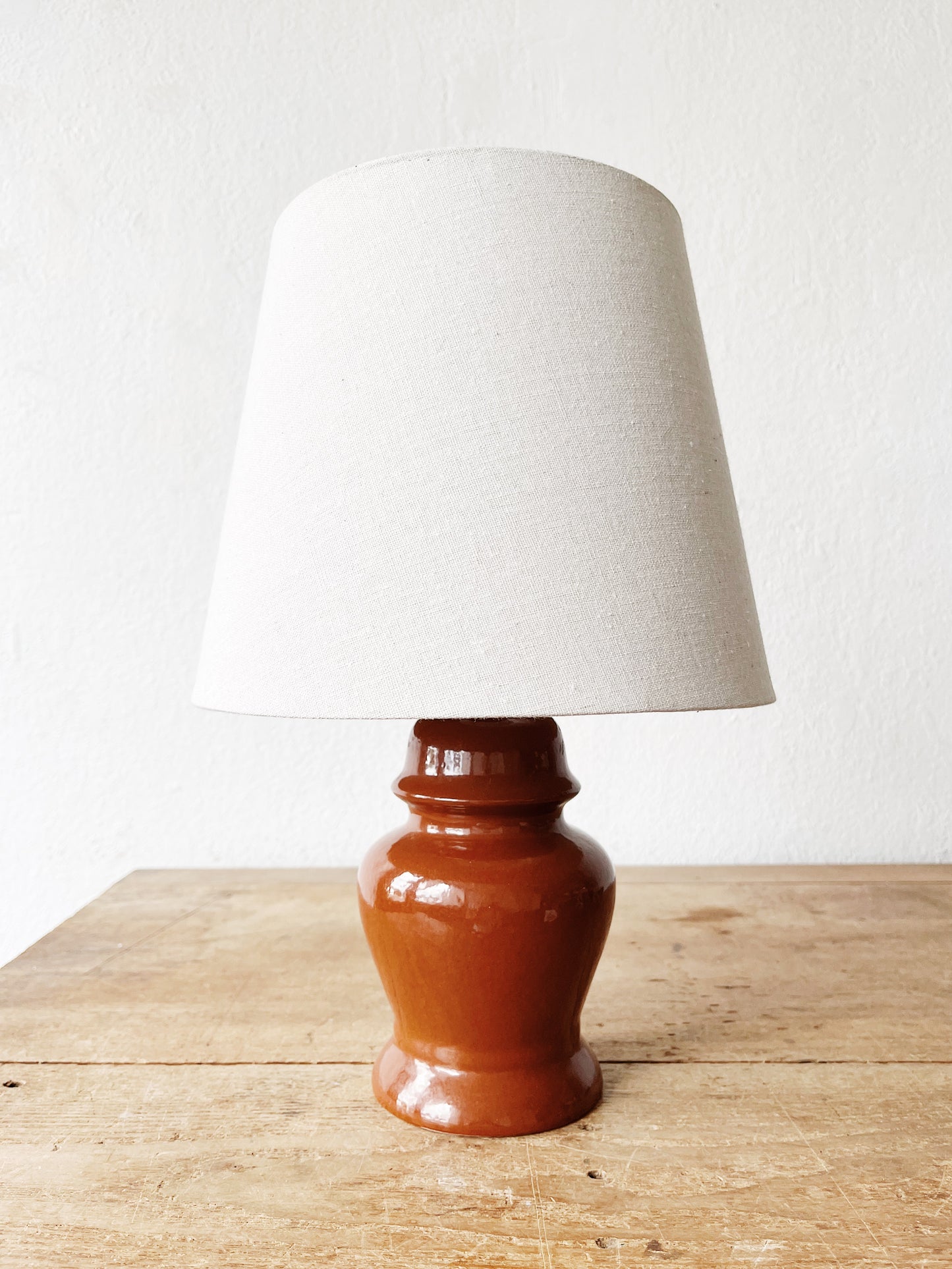 Petite Vintage Ceramic Lamp