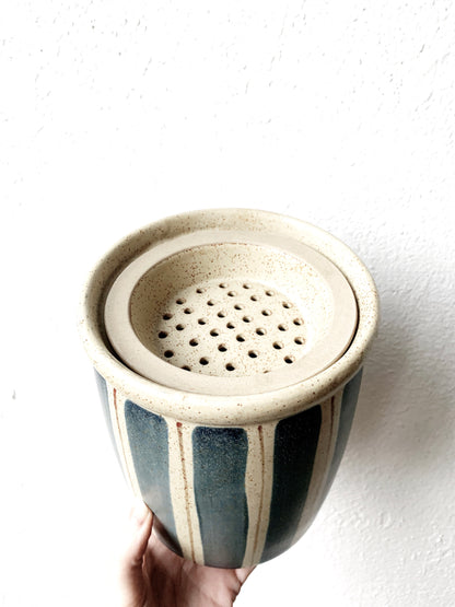 Vintage Lidded Ceramic Canister