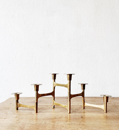 MCM Brass Candelabra