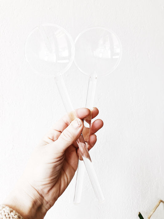 Vintage Italian Lucite Servers