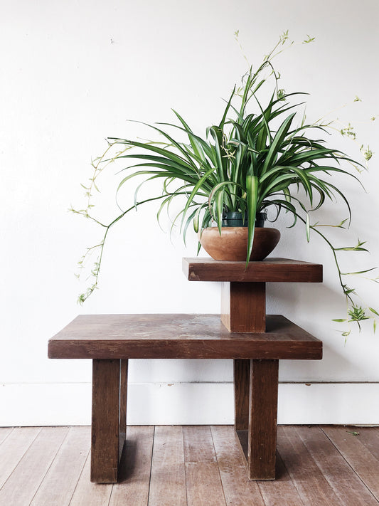 Vintage Mid Century Tiered Table