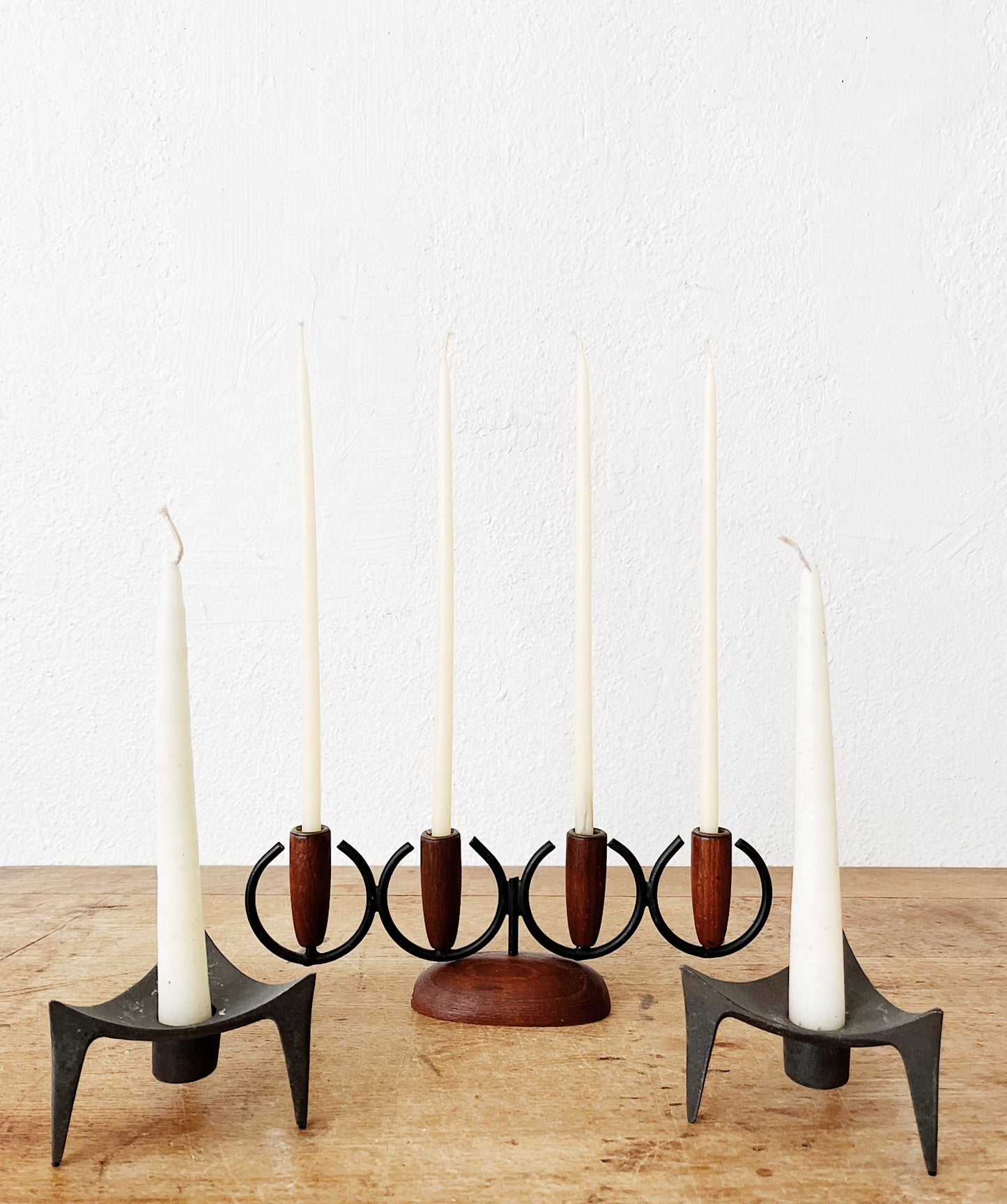 Norwegian Brutalist Candle Holder