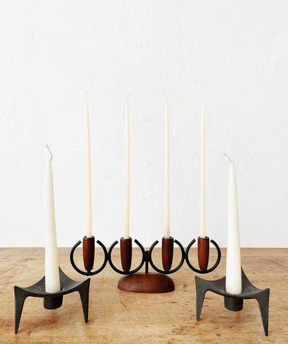 Norwegian Brutalist Candle Holder