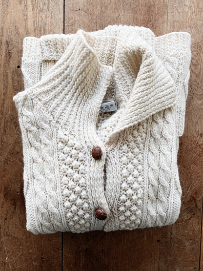 Vintage Wool Fisherman Sweater