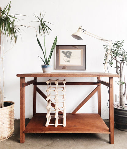 Vintage Handmade Drafting Table