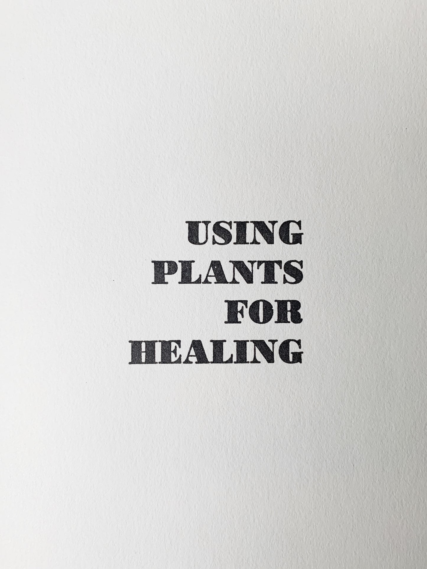 Using Plants for Healing Vintage Book