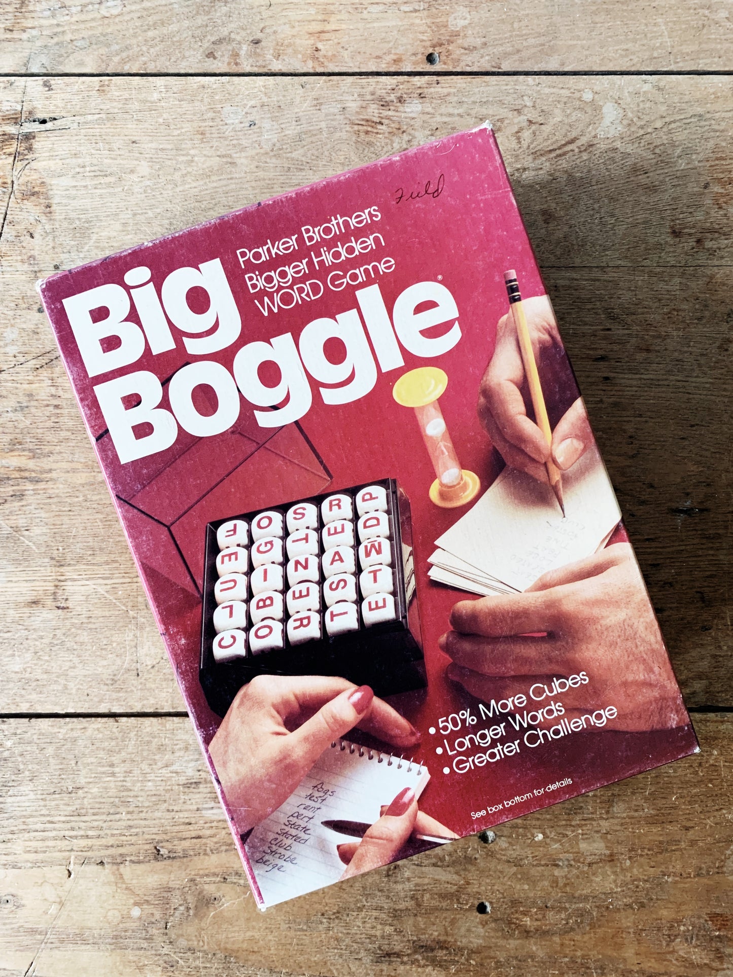Vintage Big Boggle Game