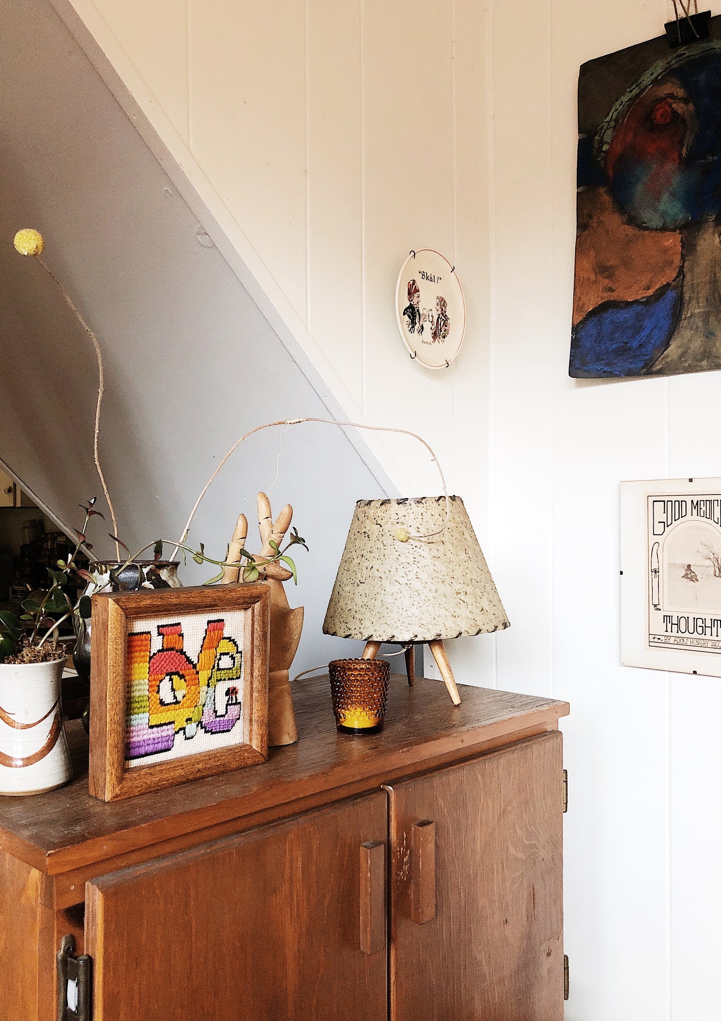 Vintage LOVE Needlepoint