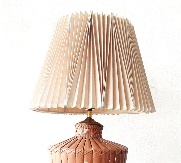 Mid Century Stiefel Pleated Shade