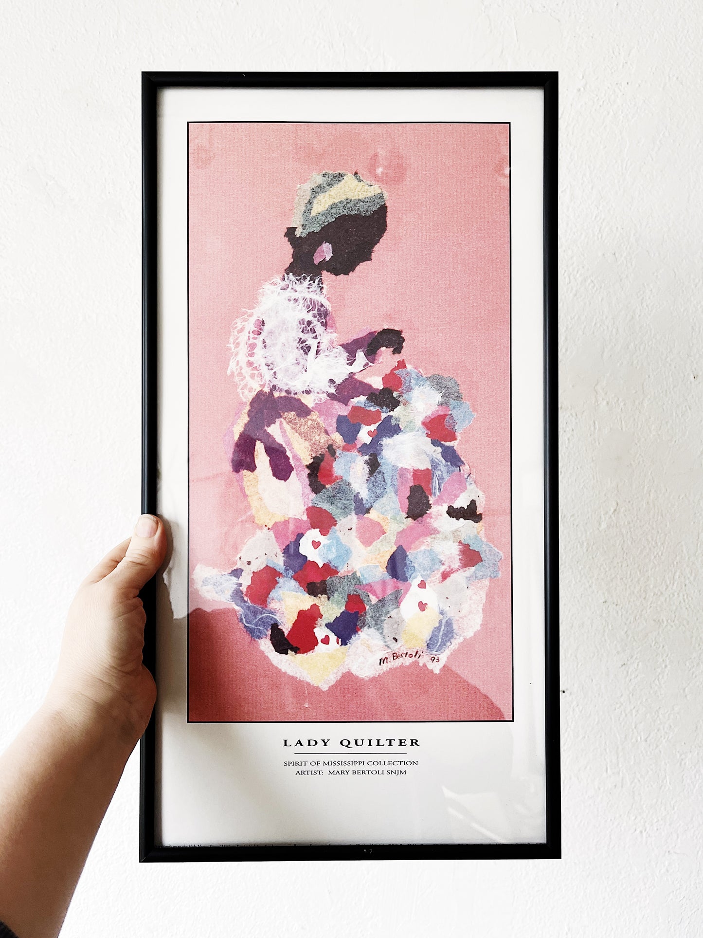 Vintage Bertoli Art Poster