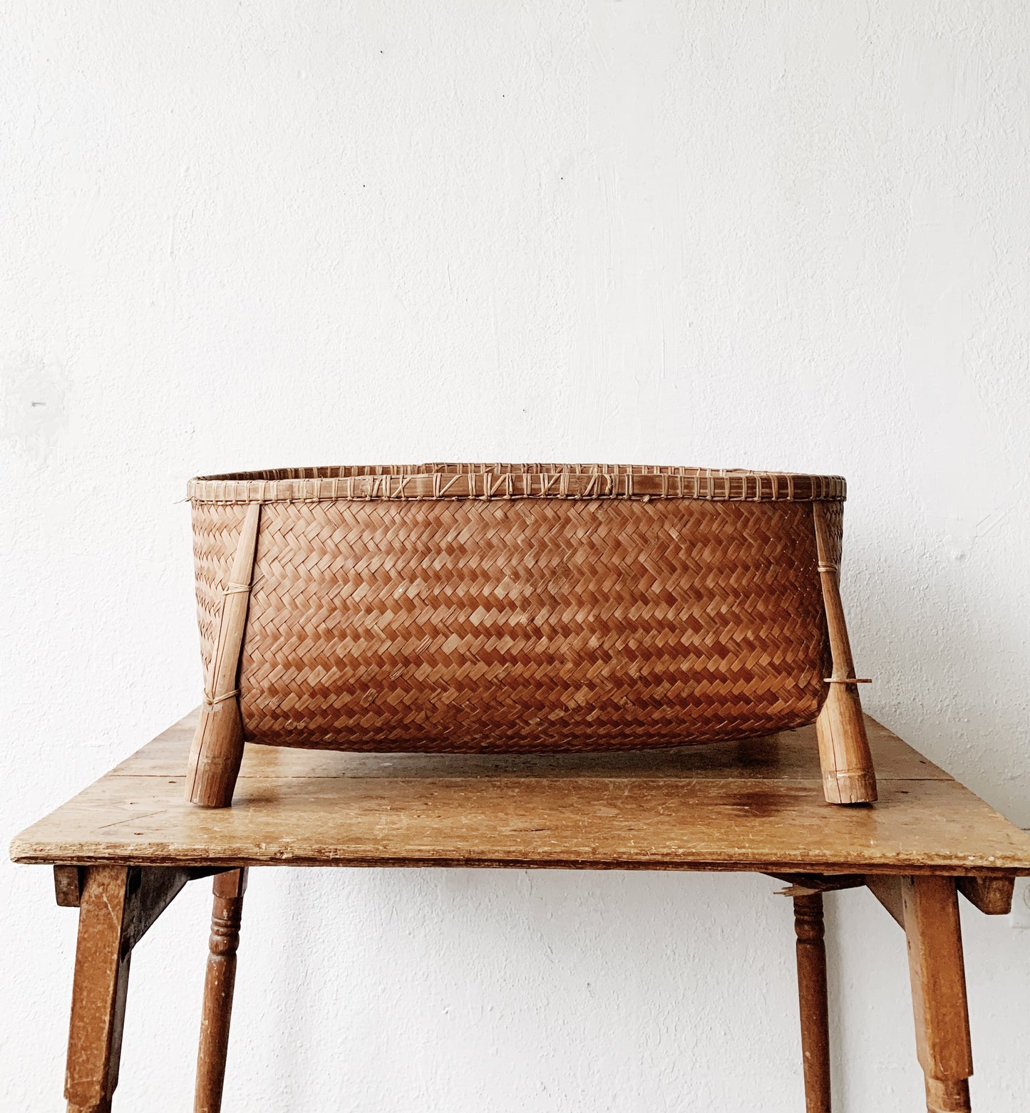 Large Footed Basket
