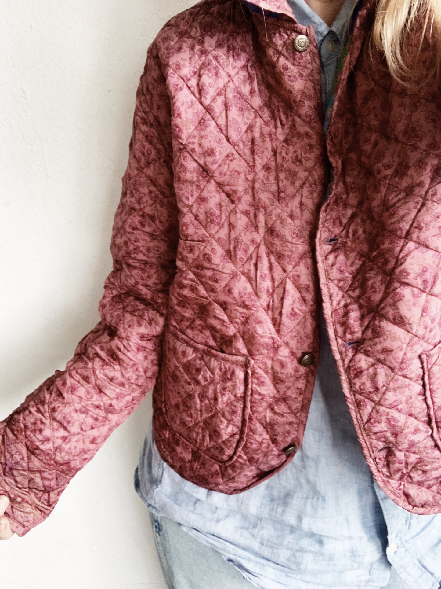 Reversible Quilted Silk Jacket