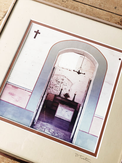 Original California Mission Film Photo ‘Heavenly Arches’