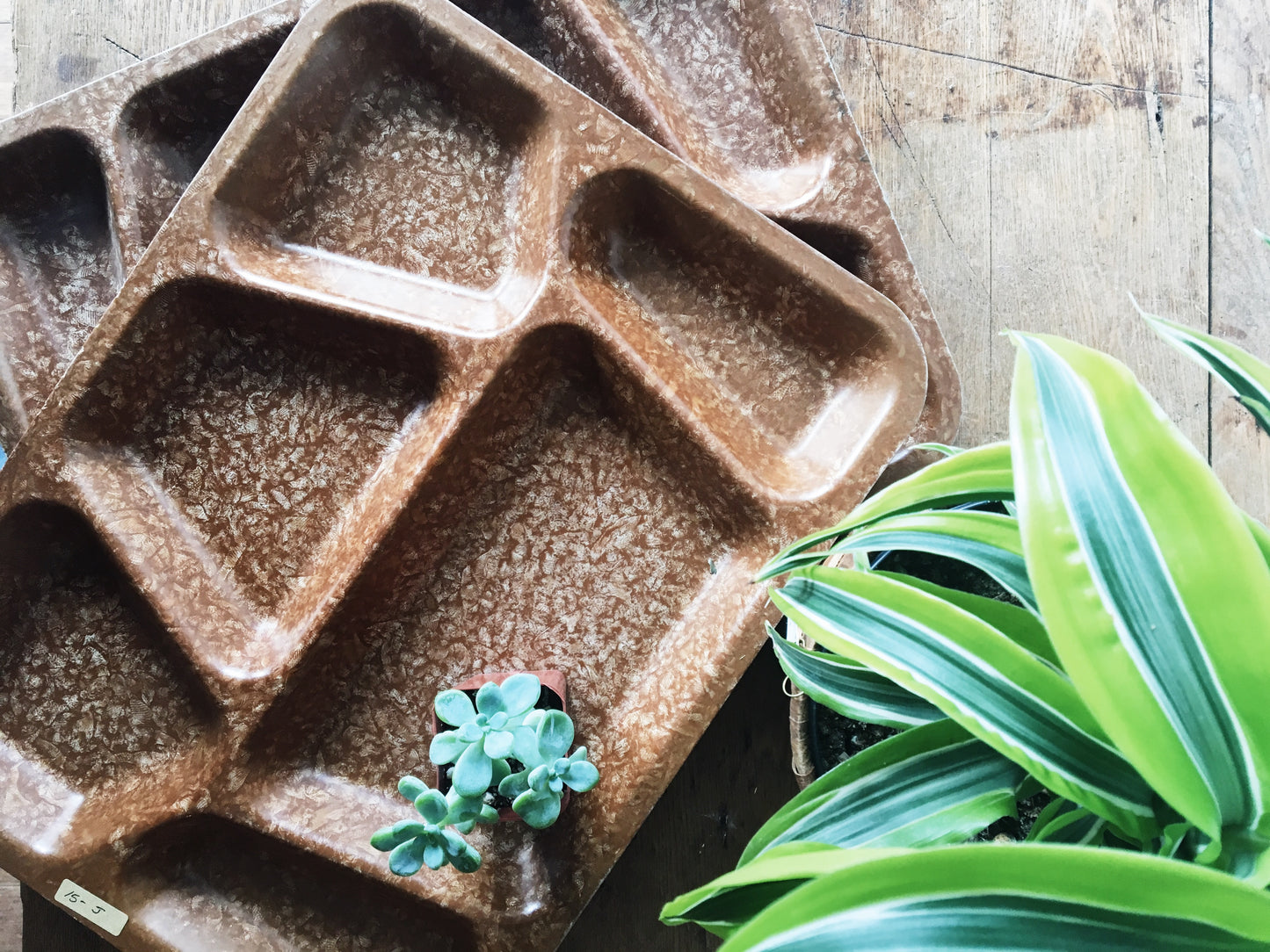 Vintage Melamine Trays