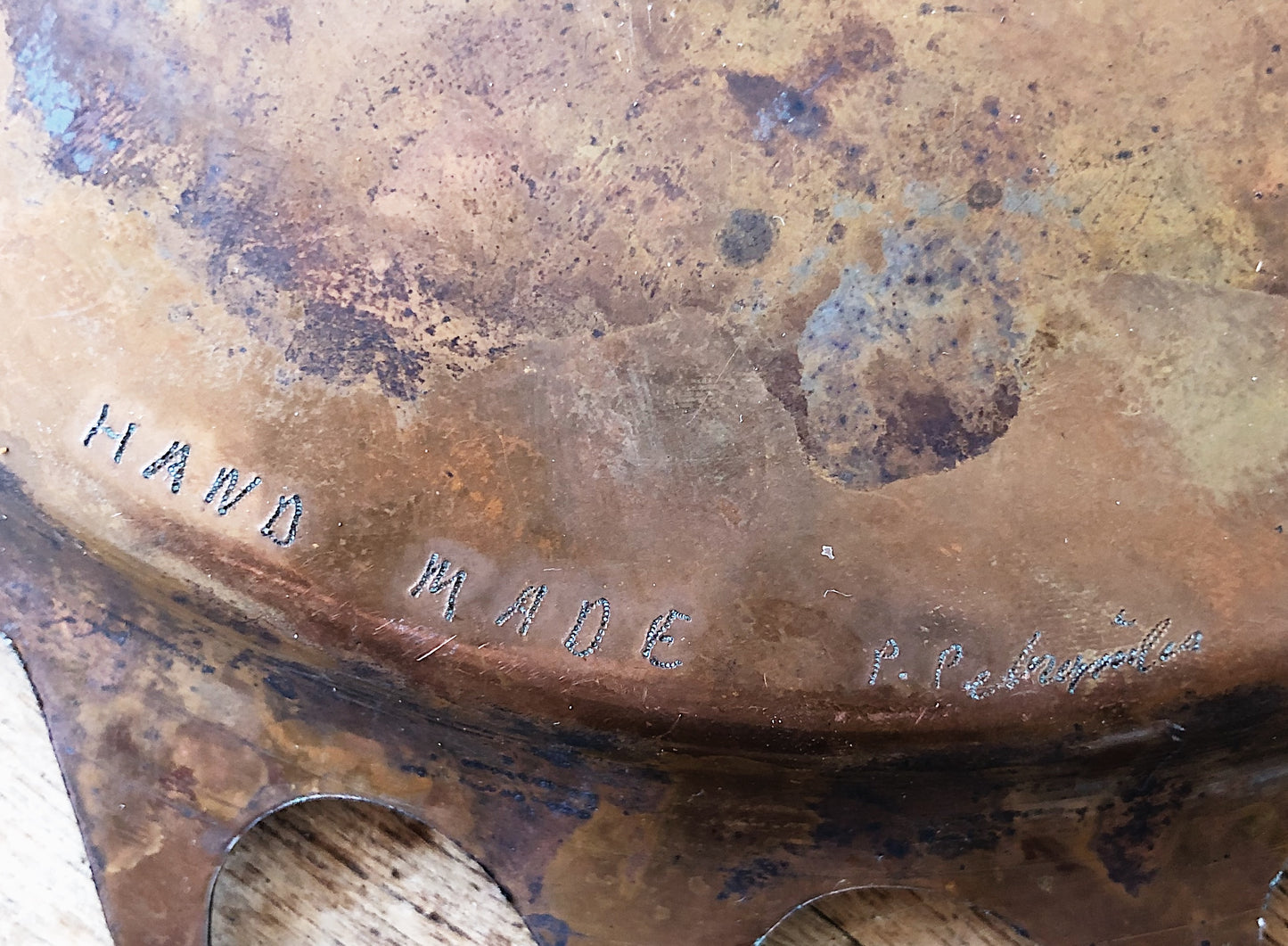Handmade Copper Pictorial Plate