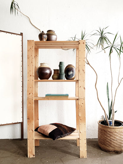 Natural Wood Utility Shelf