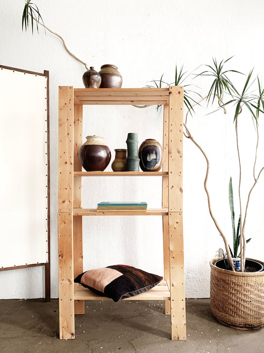 Natural Wood Utility Shelf
