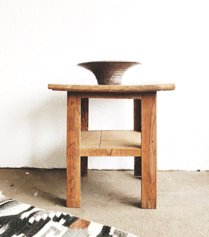 Vintage Handmade Side Table