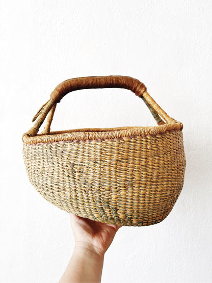 Vintage Bolga Basket