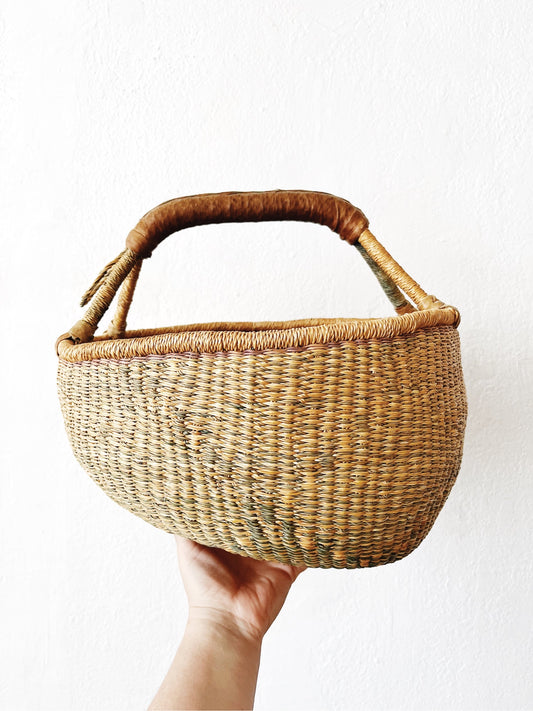 Vintage Bolga Basket